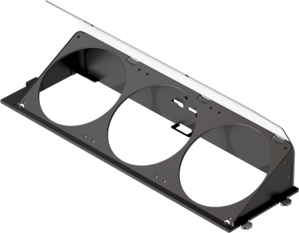 Obudowa Havn HS 420 Angled Bottom Fan Bracket Czarny (HVN-AS-HS420-08-VAB)