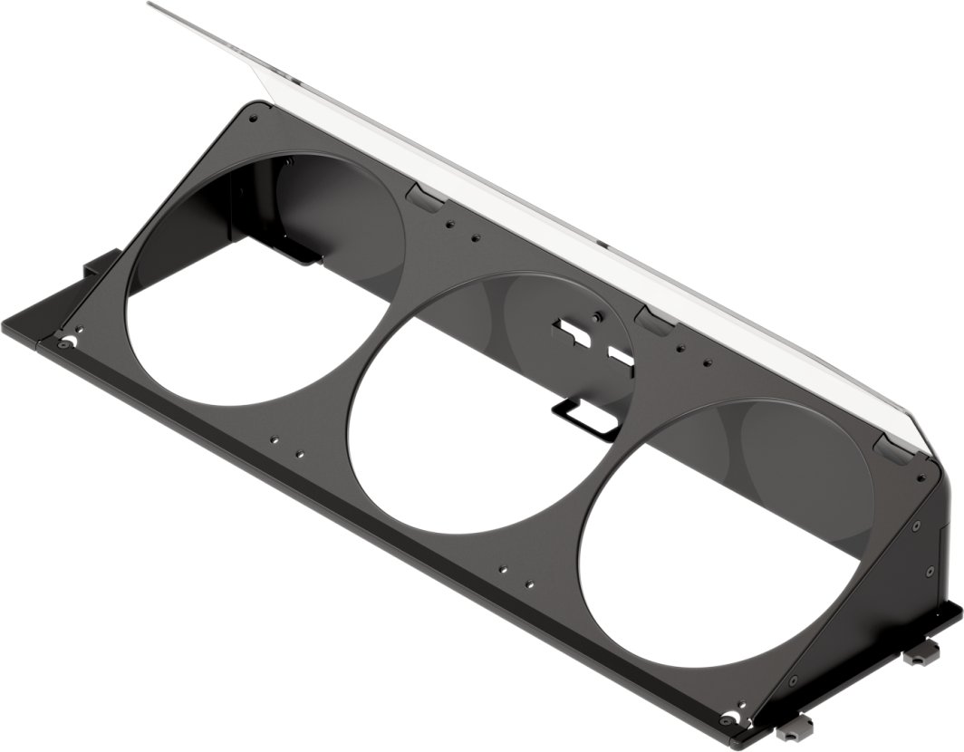 Obudowa Havn HS 420 Angled Bottom Fan Bracket Czarny (HVN-AS-HS420-08-VAB)