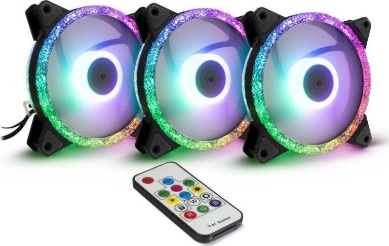 Wentylator Argus RS-07 RGB 3-pack + Hub (88885537)