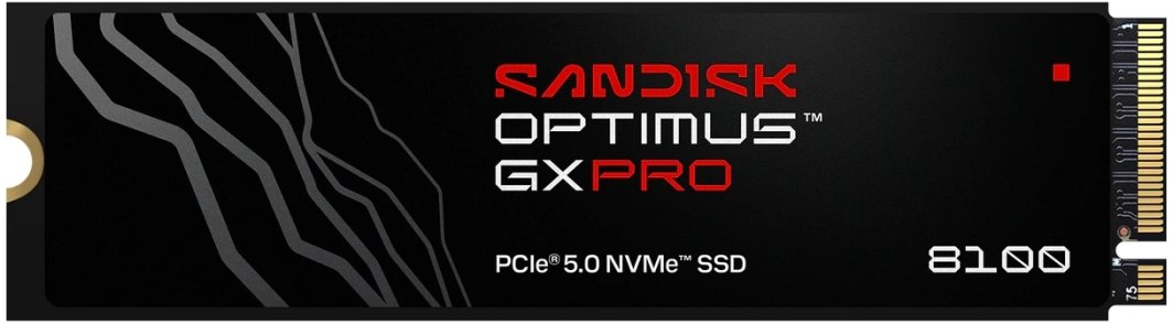 Dysk SSD SanDisk Optimus GX PRO 8100 2TB M.2 2280 PCI-E x4 Gen5 NVMe (SDSP82200TAN-000E0)