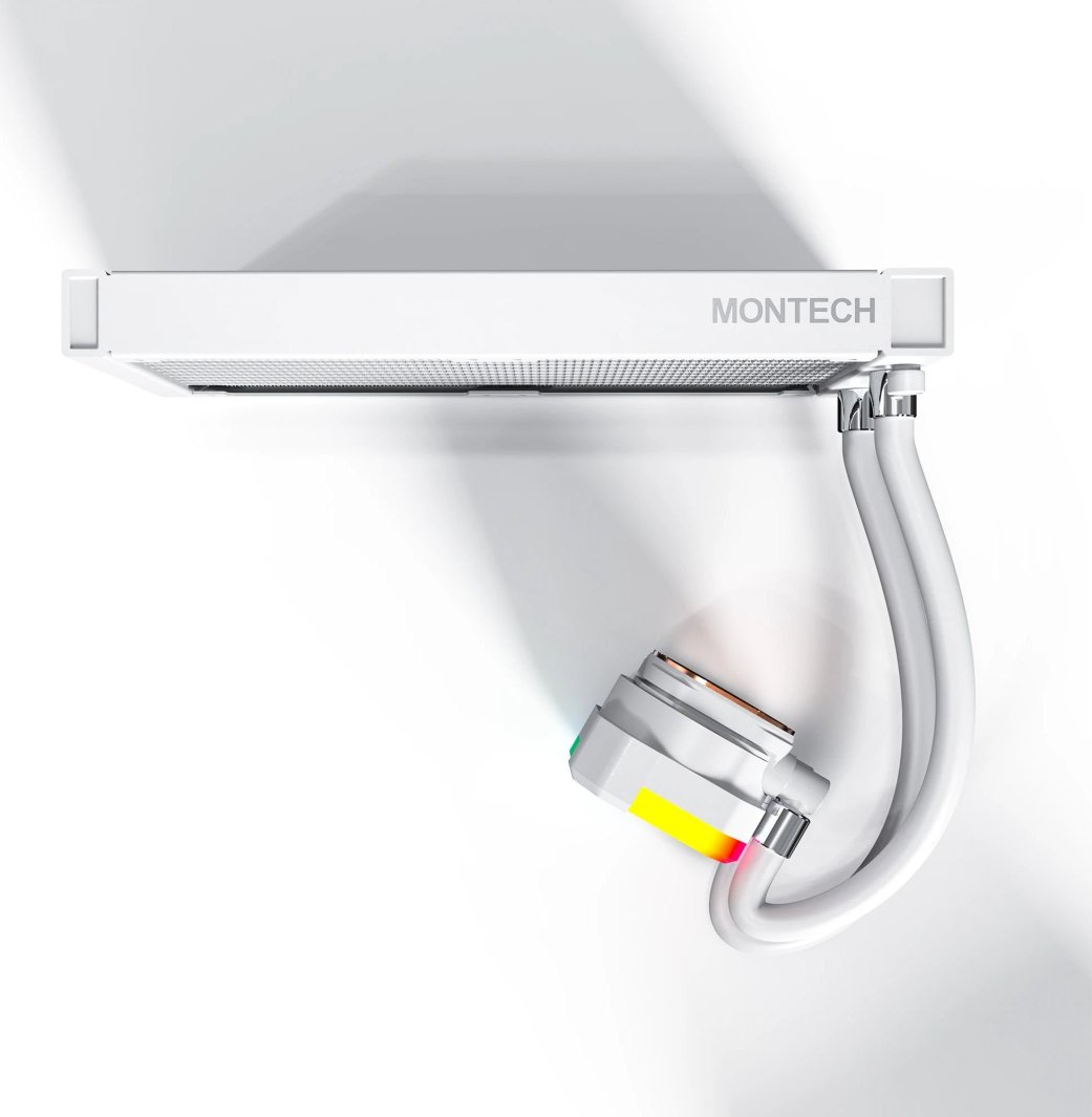 Chłodzenie wodne Montech Hyper Flow ARGB 240 Biały (HYPER FLOW ARGB 240 (W))