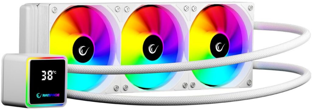 Chłodzenie wodne Rampage INFINITE V360 Białe