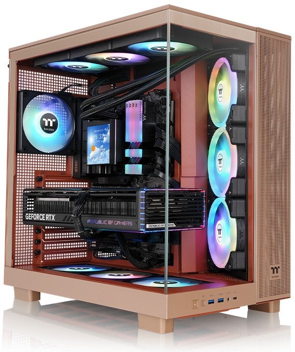 Obudowa Thermaltake View 380 XL TG ARGB Gravel Sand (CA-11E-00MGWN-00)