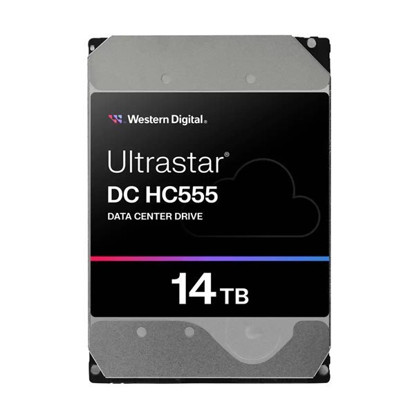 Dysk WD Western Digital Ultrastar DC HC555 dysk twardy 14 TB 7200 RPM 512 MB 3.5" SAS