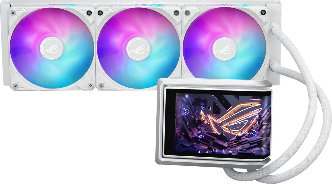 Chłodzenie wodne Asus ROG Ryuo IV 360 ARGB White Edition (90RC01N2-B0EAY0)