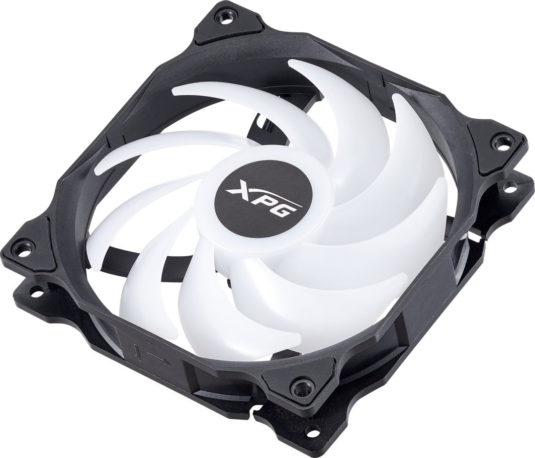 Wentylator XPG Vento 120 ARGB PWM Czarny 3-pack (VENTO120ARGBPWM3C-BKCWW)