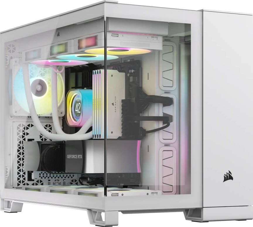 Obudowa Corsair iCUE 2500X RGB biała (CC-9011268-WW)