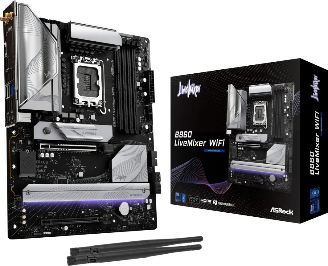 Płyta główna ASRock B860 LIVEMIXER WIFI