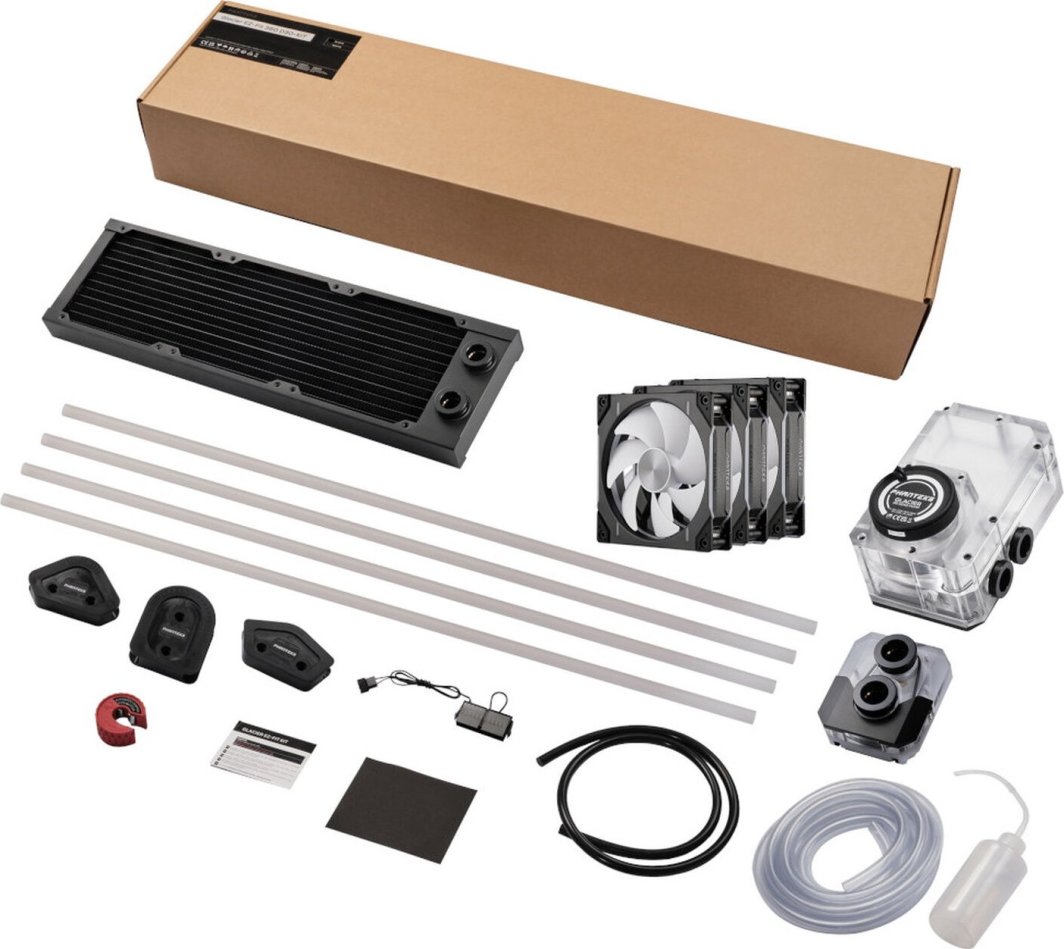 Chłodzenie wodne Phanteks Glacier EZ-Fit 360 D30-KIT (PH-GEF_KIT360-D30_DBK)