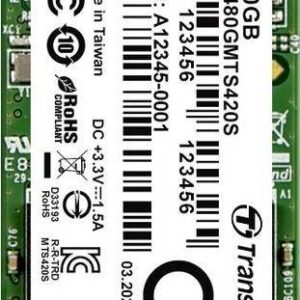 Dysk SSD Transcend 420S 480GB M.2 2242 SATA III (TS480GMTS420S)
