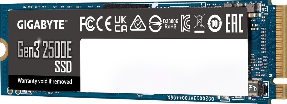 Dysk SSD Gigabyte Gen3 2500E 1TB M.2 2280 PCI-E x4 Gen3 NVMe (G325E1TB)