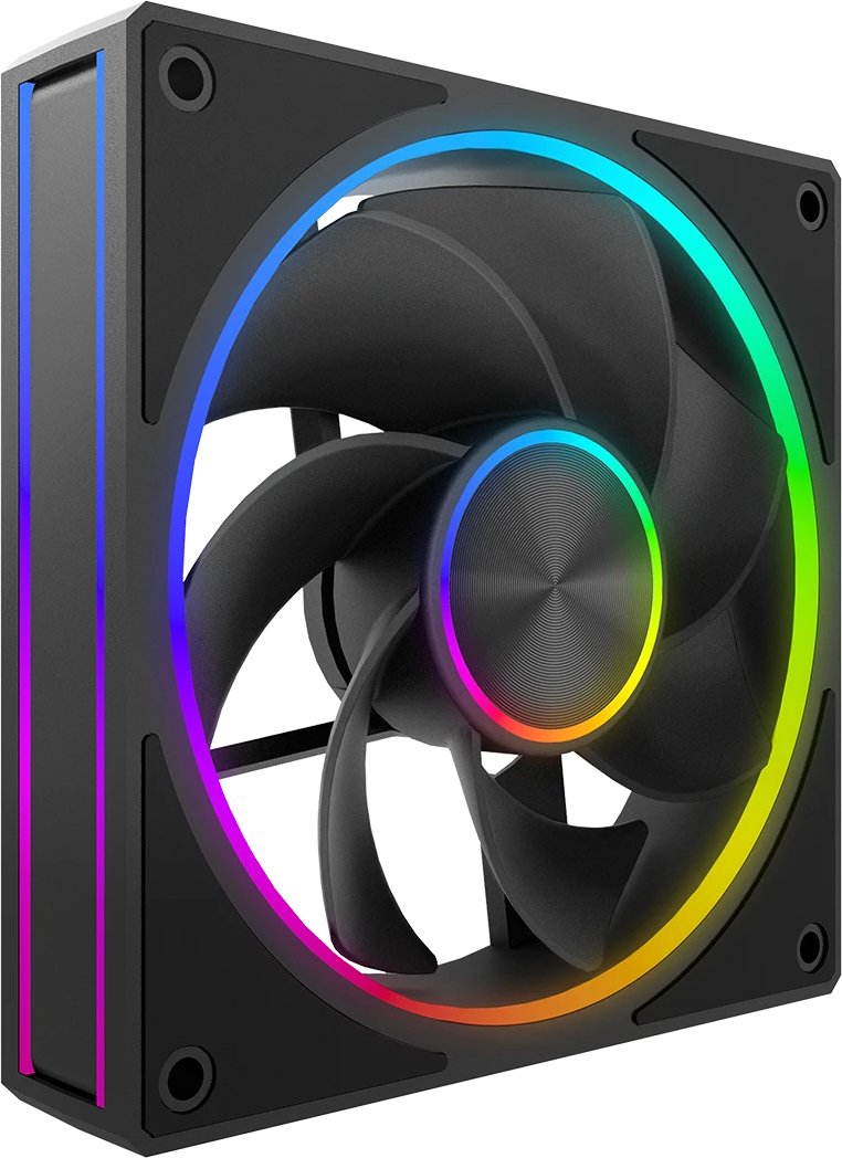 Wentylator Modecom Volcano Loop 120 ARGB Reverse Czarny (FAN-LOOP-120R-ARGB-100)