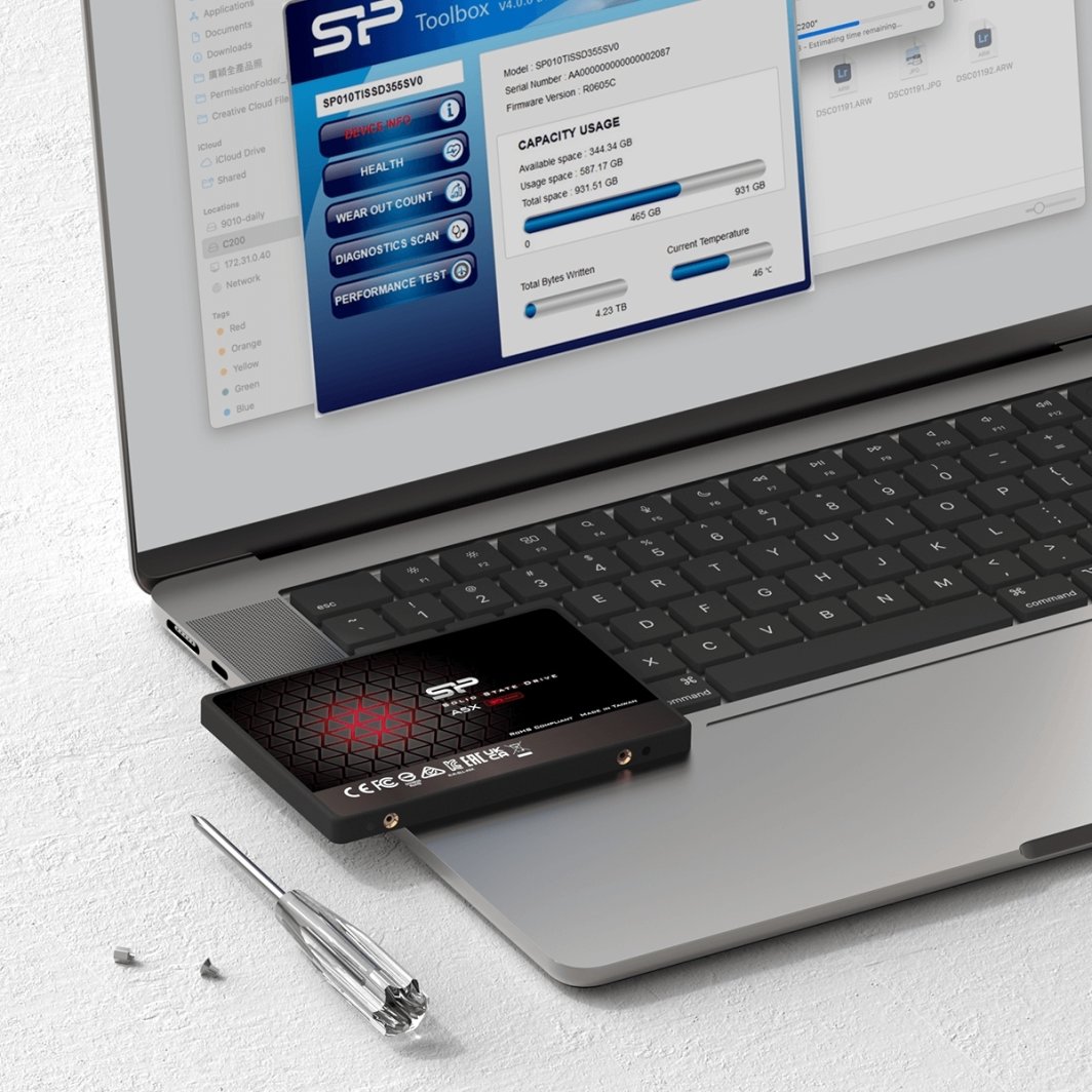 Dysk SSD Silicon Power Ace A5X 256GB 2.5" SATA III (SP256GBSS3A55S25AY)