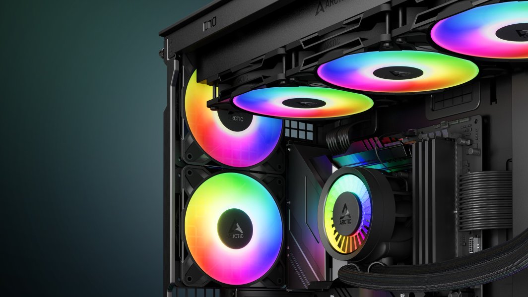 Wentylator Arctic P14 Pro A-RGB czarny (ACFAN00315A)