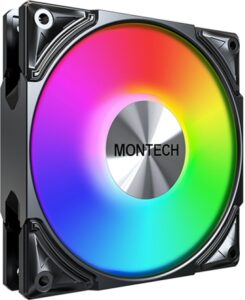 Wentylator Montech Metal Pro 12 ARGB PWM (METAL PRO 12 ARGB PWM (B))