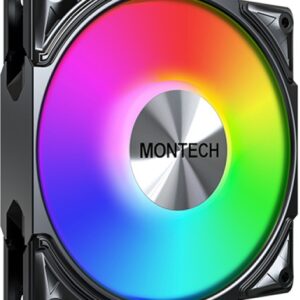 Wentylator Montech Metal Pro 12 ARGB PWM (METAL PRO 12 ARGB PWM (B))