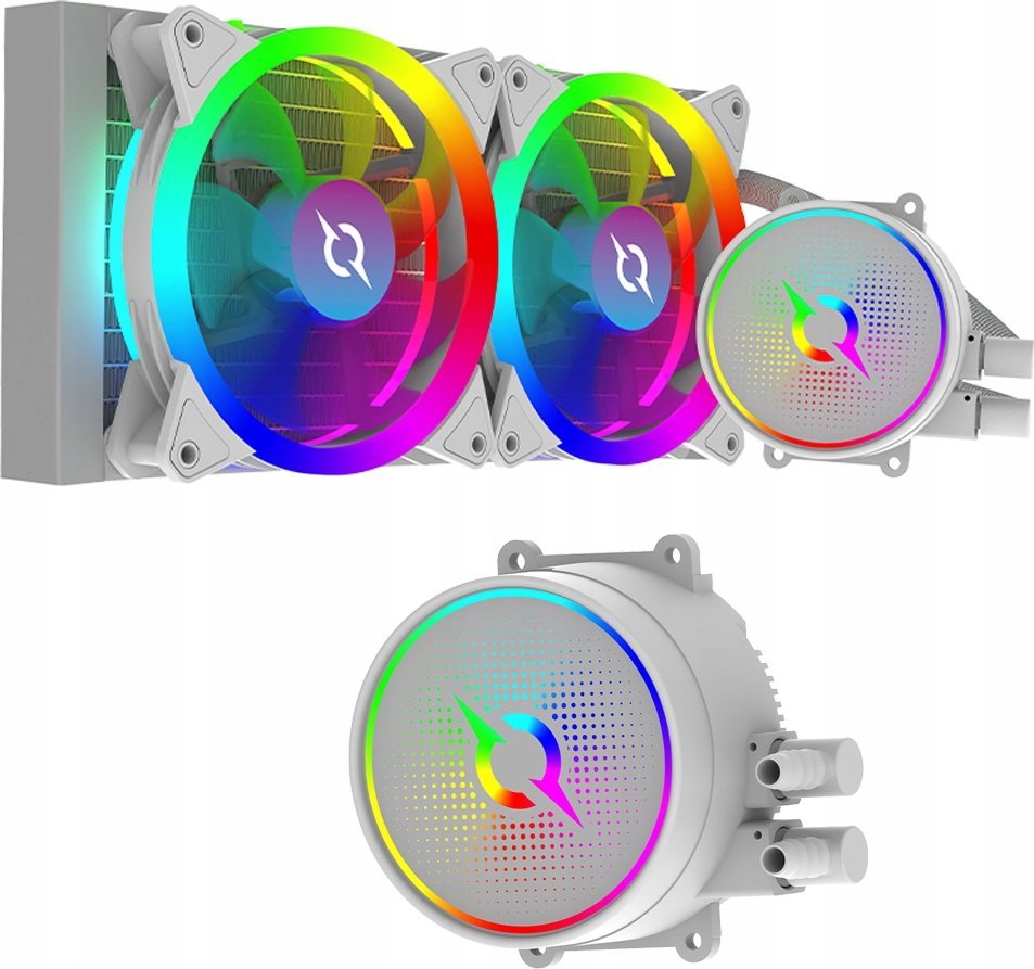 Chłodzenie wodne AQIRYS AQUARIUS 240 Biały (AQI-GA-CC-5)