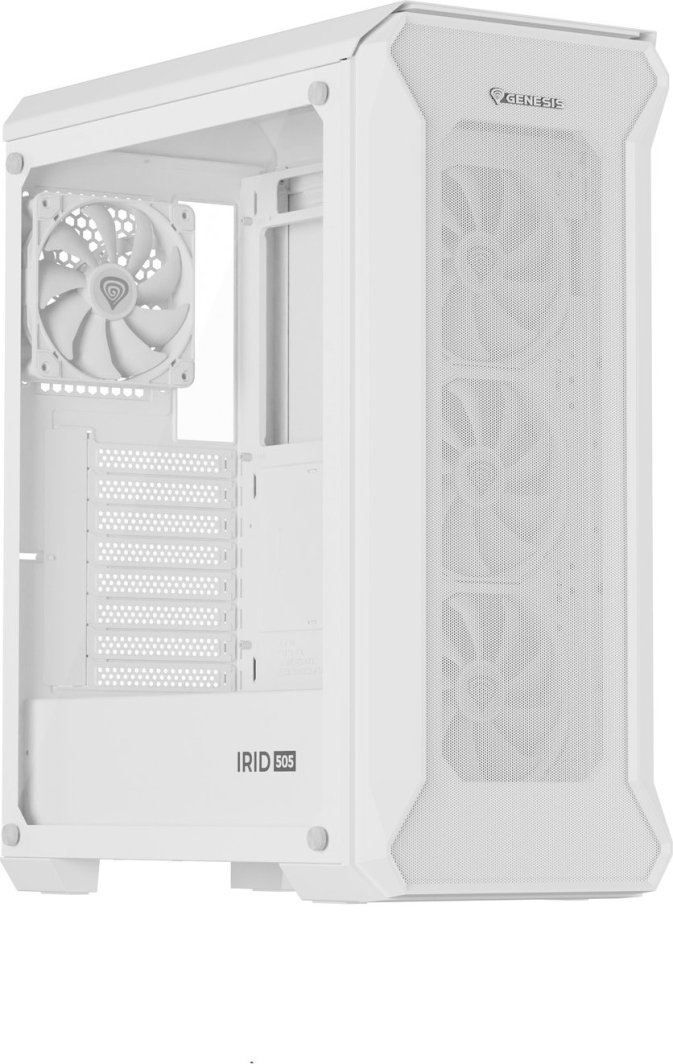 Obudowa GENESIS Irid 505 ARGB V2 Biała (NPC-1872)
