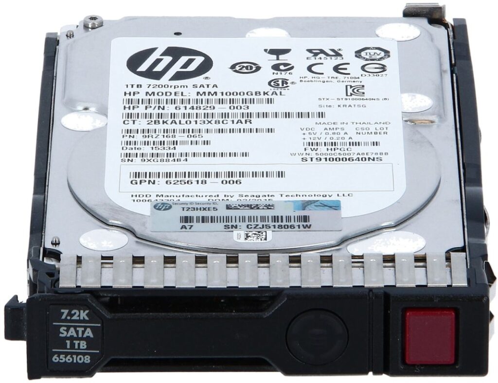 Dysk HP 1TB SATA hard drive