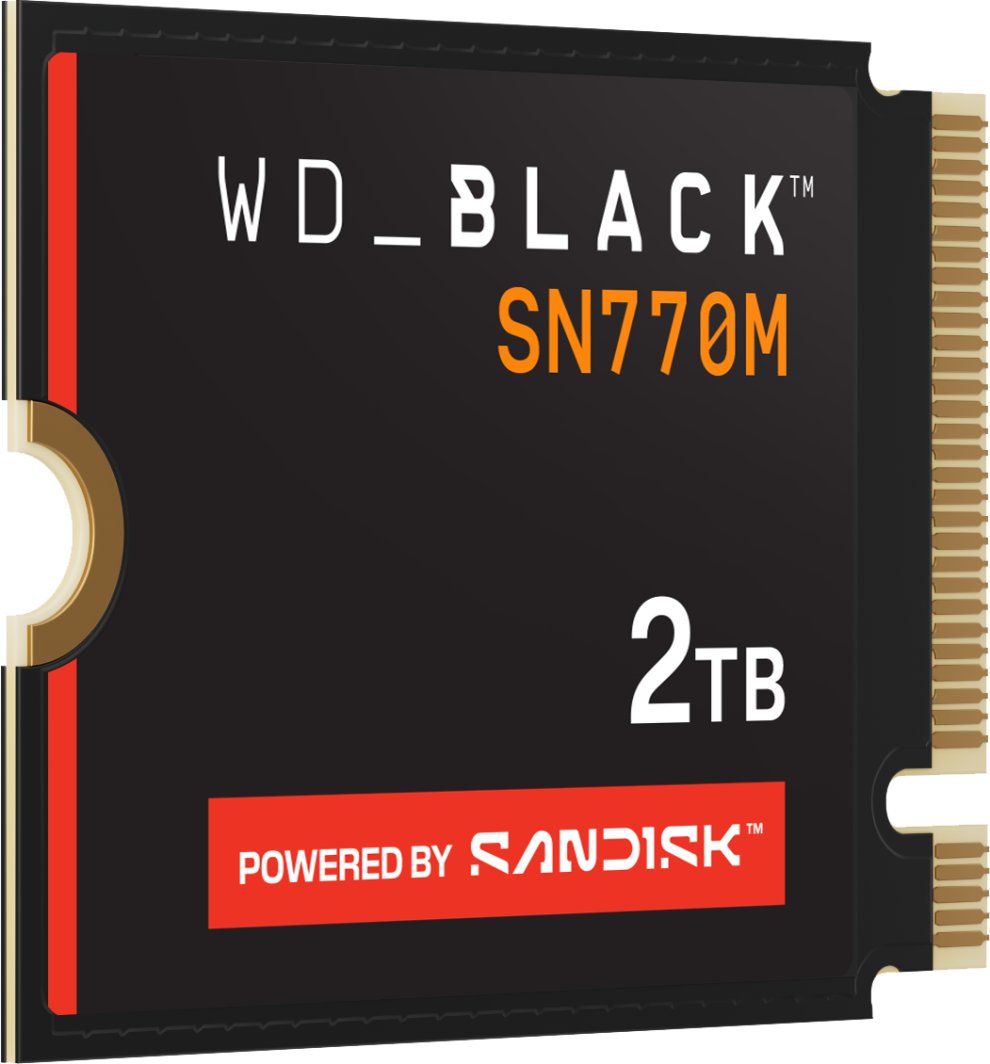 Dysk SSD SanDisk SN770M 2TB M.2 2230 PCI-E x4 Gen4 NVMe (WDBDNH0020BBK-WRSN)