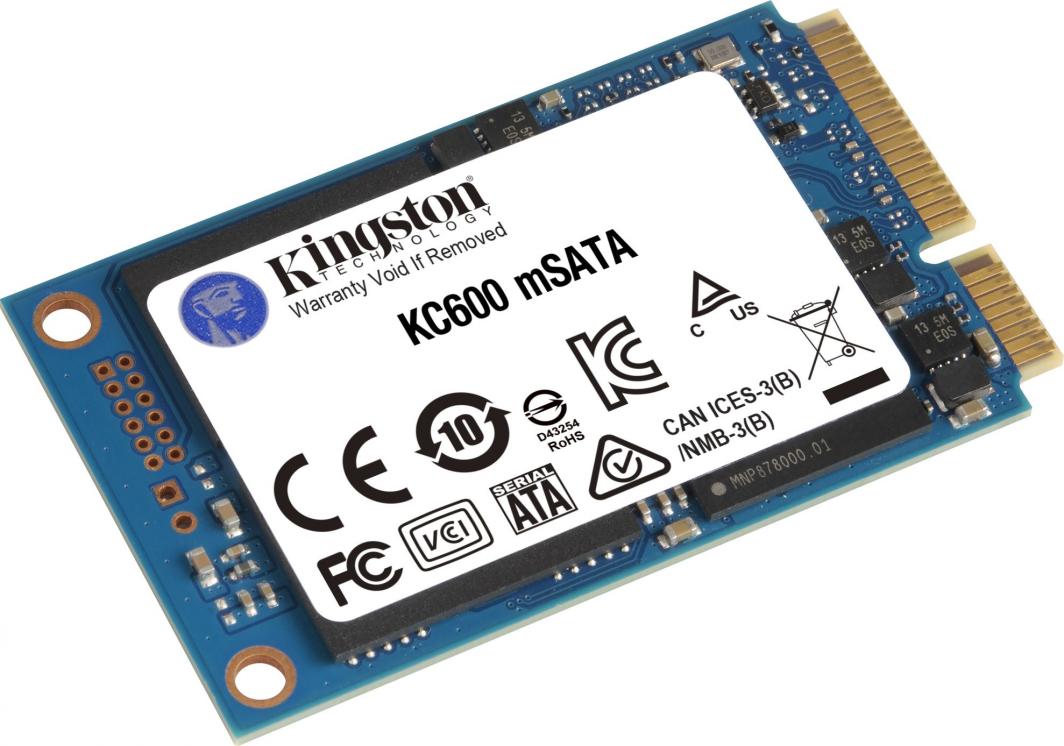Dysk SSD Kingston KC600 512GB mSATA SATA III (SKC600MS/512G)