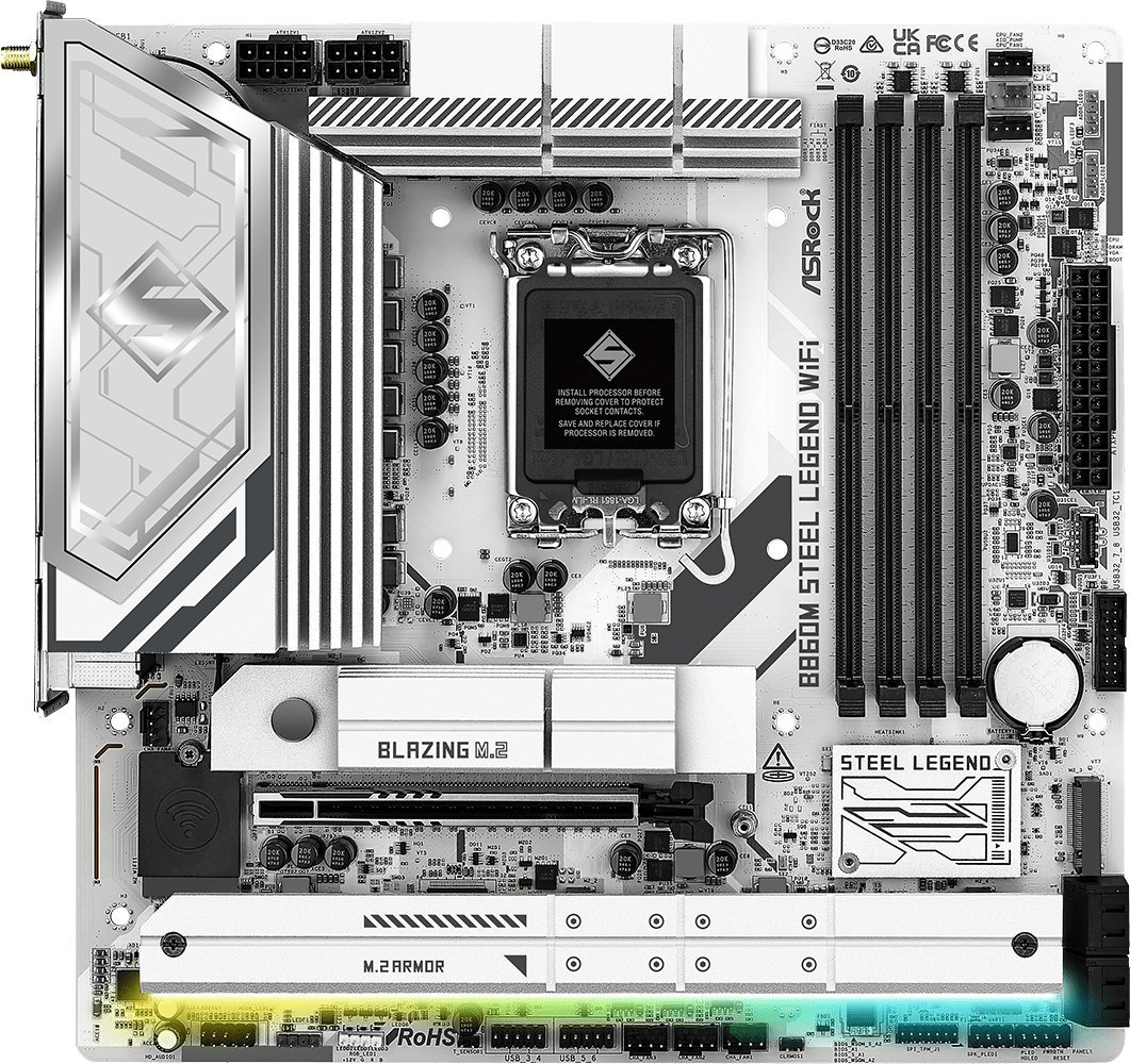 Płyta główna ASRock B860M STEEL LEGEND WIFI