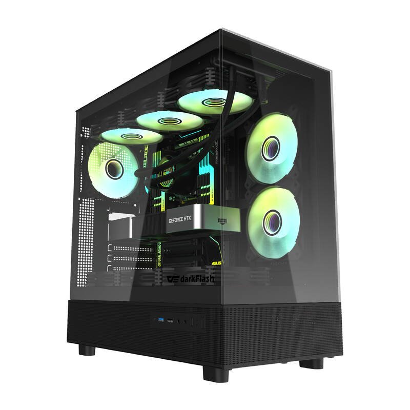 Obudowa Darkflash DPX90 ARGB czarna