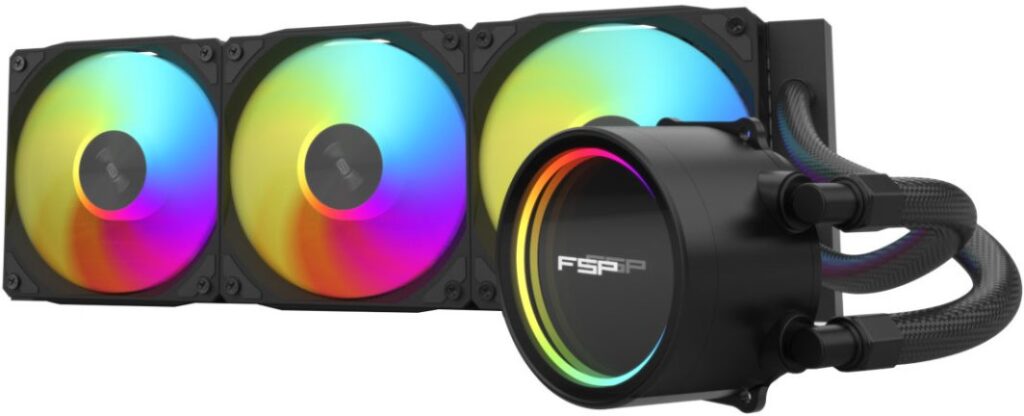 Chłodzenie wodne FSP/Fortron FSP WAK AE36 B 360mm LGA:1851/AMD:AM5 ARGB All-in-One Black retail