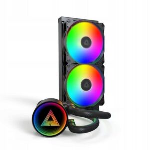 Chłodzenie wodne Montech LightFlow ARGB 240 Czarny (LightFlow ARGB 240 (B))