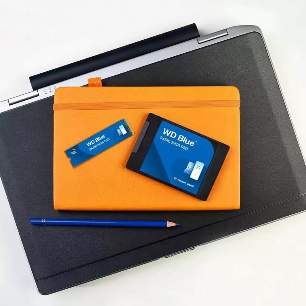 Dysk SSD WD Blue SA510 500GB 2.5" SATA III (WDS500G5B0A)