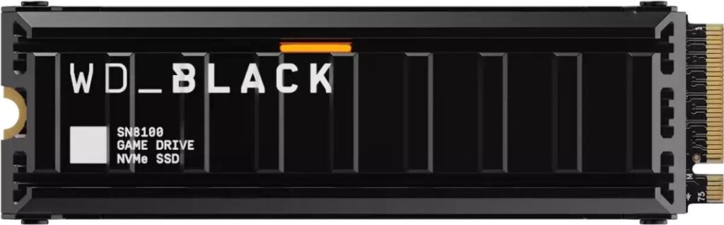 Dysk SSD WD SN8100 1TB M.2 2280 PCI-E x4 Gen5 NVMe (WDS100T1XHM)