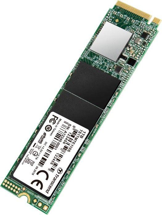 Dysk SSD Transcend 110S 1TB M.2 2280 PCI-E x4 Gen3 NVMe (TS1TMTE110S)