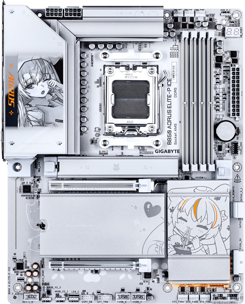 Płyta główna Gigabyte B850 AORUS ELITE-P ICE