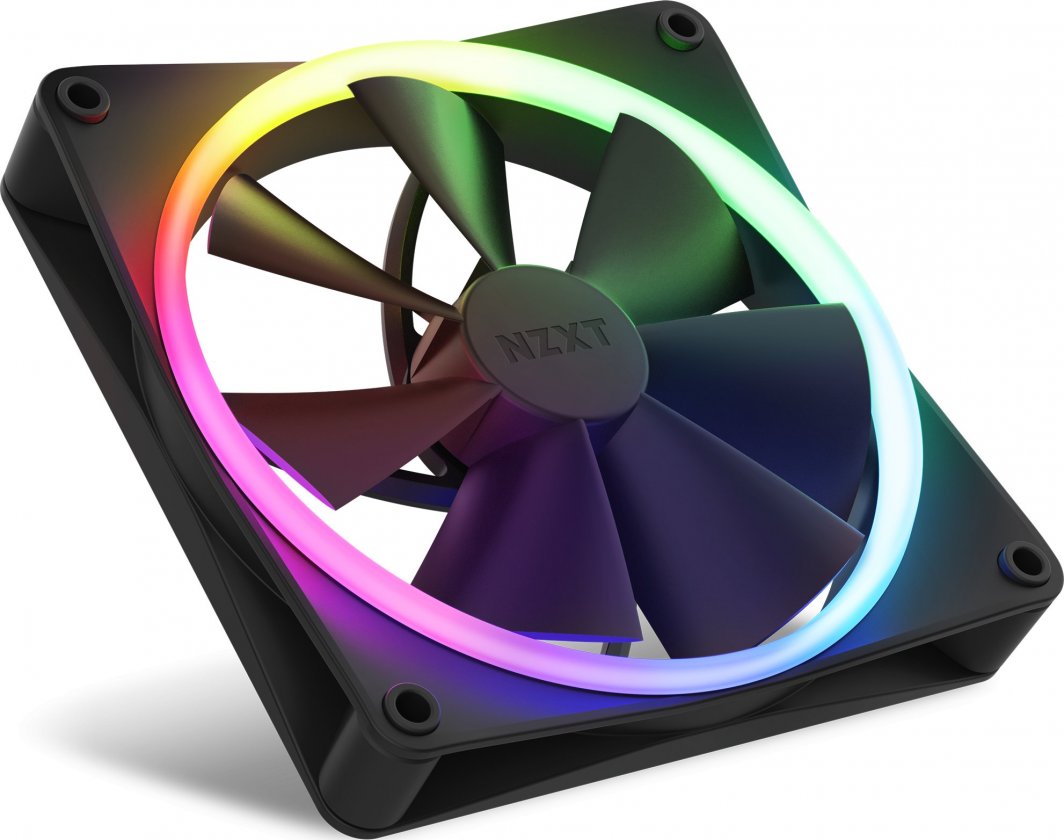 Wentylator Nzxt F140 RGB 2-pack + Hub (RF-R14SF-B1)