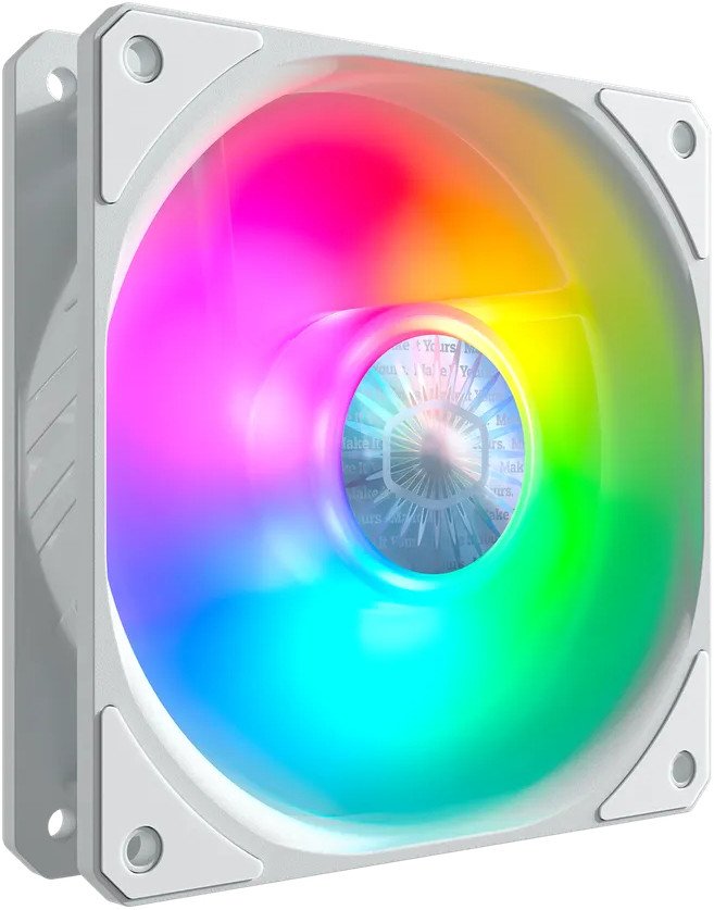 Wentylator Cooler Master Wentylator SickleFlow Edge 120 ARGB White Edition