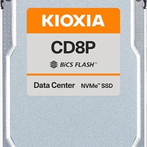 Dysk SSD Kioxia CD8P-R Series KCD8XPUG1T92 - SSD - centrum danych, intensywne odczyty - 1920 GB - intern - 2.5" (6.4 cm) - PCI Express 5.0 x4 (NVMe)