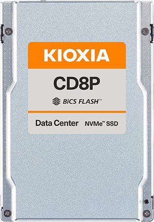 Dysk SSD Kioxia CD8P-R Series KCD8XPUG1T92 - SSD - centrum danych, intensywne odczyty - 1920 GB - intern - 2.5" (6.4 cm) - PCI Express 5.0 x4 (NVMe)
