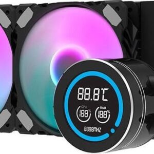 Chłodzenie wodne Darkflash DN-D240 Czarne