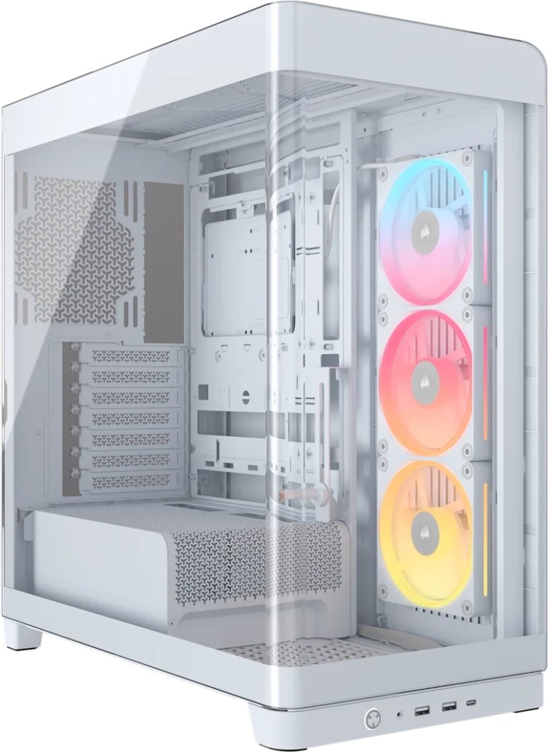 Obudowa Corsair 4500X LX-R RGB biała (CC-9011317-WW)