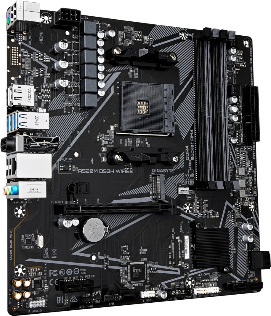 Płyta główna Gigabyte A520M DS3H WIFI6E