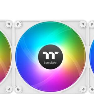 Wentylator Thermaltake CT140 EX ARGB Sync 3-pack biały (CL-F191-PL14SW-A)