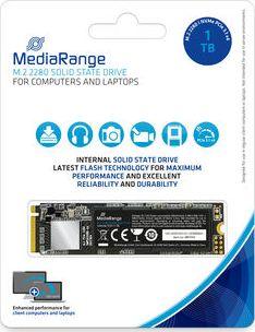 Dysk SSD MediaRange 1TB M.2 2280 PCI-E x4 Gen3.1 NVMe (MR1033)
