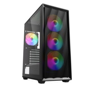 Obudowa Sharkoon VK4 Rainbow Czarny (100107230)