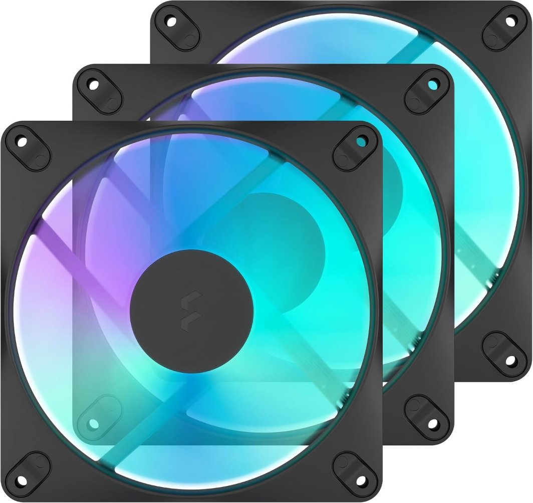 Wentylator Fractal Design Dynamic 3 14 RGB Black 3-pack (FD-F-DR3-1403)