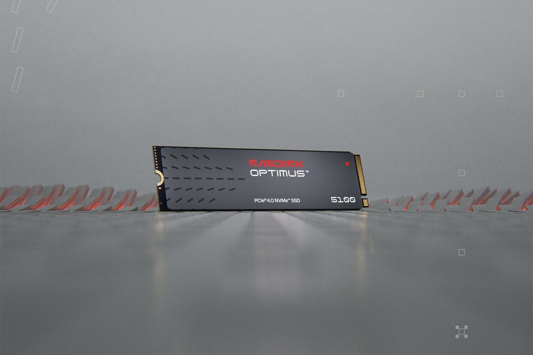 Dysk SSD SanDisk Optimus 5100 500GB M.2 2280 PCI-E x4 Gen4 NVMe (SDSP51500GAN-000E0)
