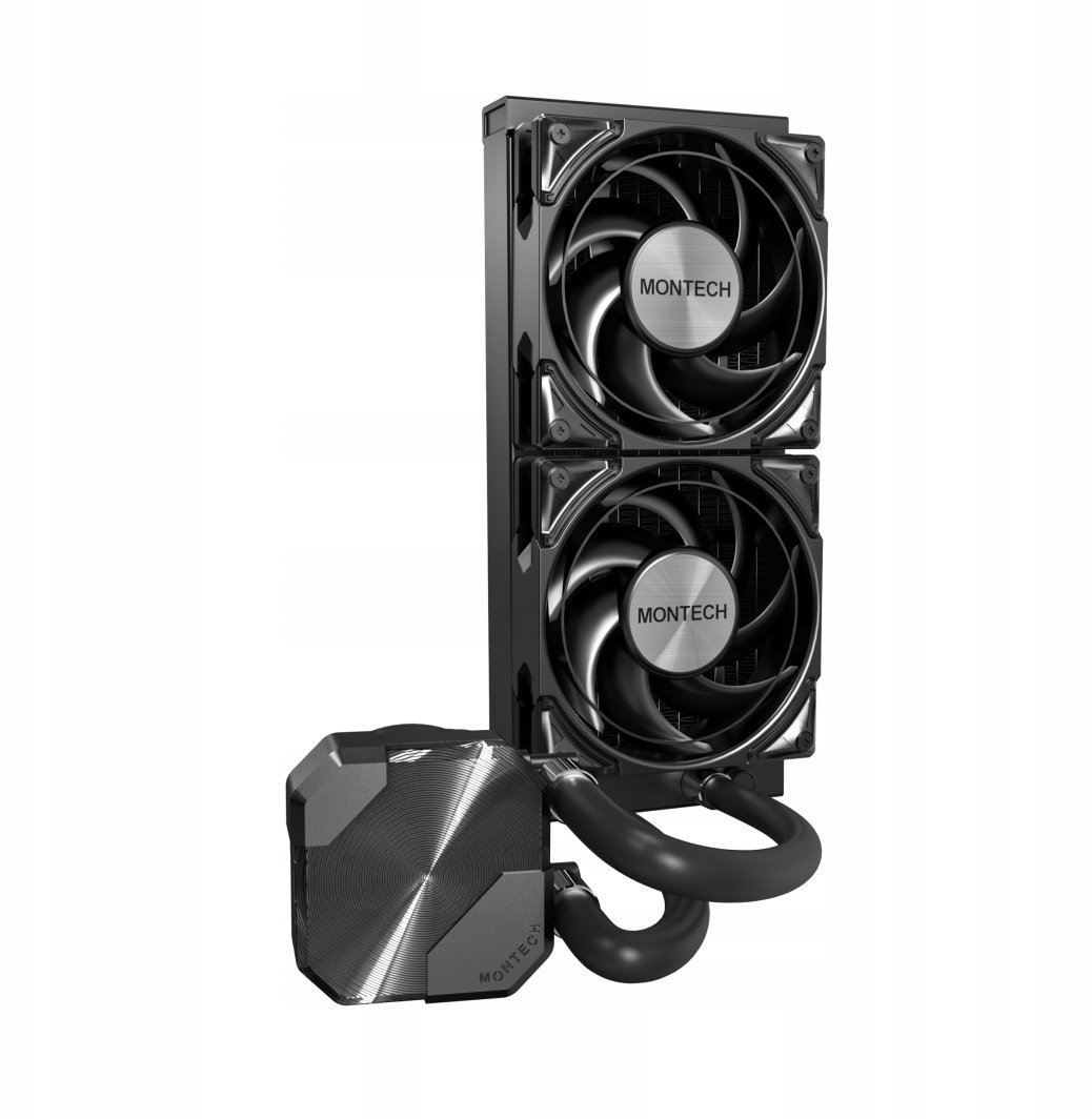 Chłodzenie wodne Montech HyperFlow Silent 240 Czarny