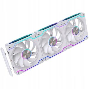 Wentylator Lovingcool Zestaw wentylatorów 1600&nbsp;RPM ARGB (LC-DPRO-120-CD-WHITE)