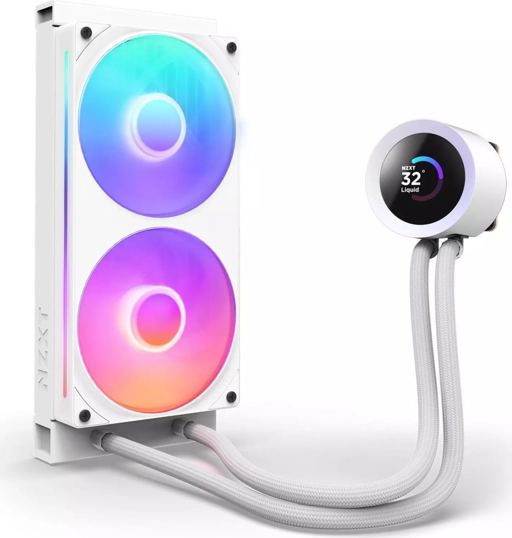 Chłodzenie wodne Nzxt Kraken Plus 240 RGB (RL-KR240-W2)