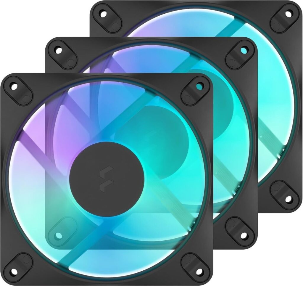 Wentylator Fractal Design Dynamic 3 12 RGB Black 3-pack (FD-F-DR3-1203)
