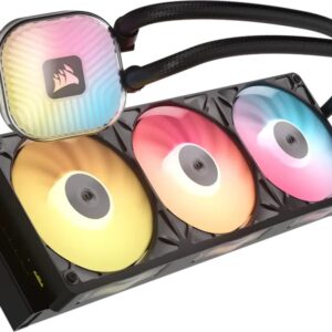 Chłodzenie wodne Corsair ICUE LINK TITAN II 360 RX RGB Procesor Chłodnica cieczy all-in-one 36 cm Czarny 1 szt. (CW-9061037-WW)